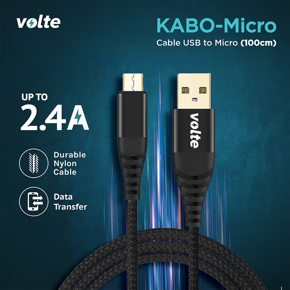 VOLTE KABO Kabel Micro USB (100cm)