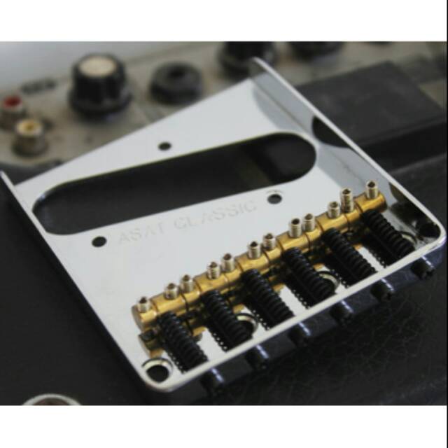 Bridge gitar GNL telecaster sadle brass