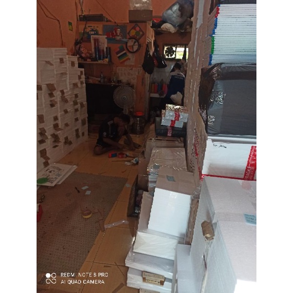 

HJK Lukisan Styrofoam gambar isi 20 gambar ukuran 33x50x1cm