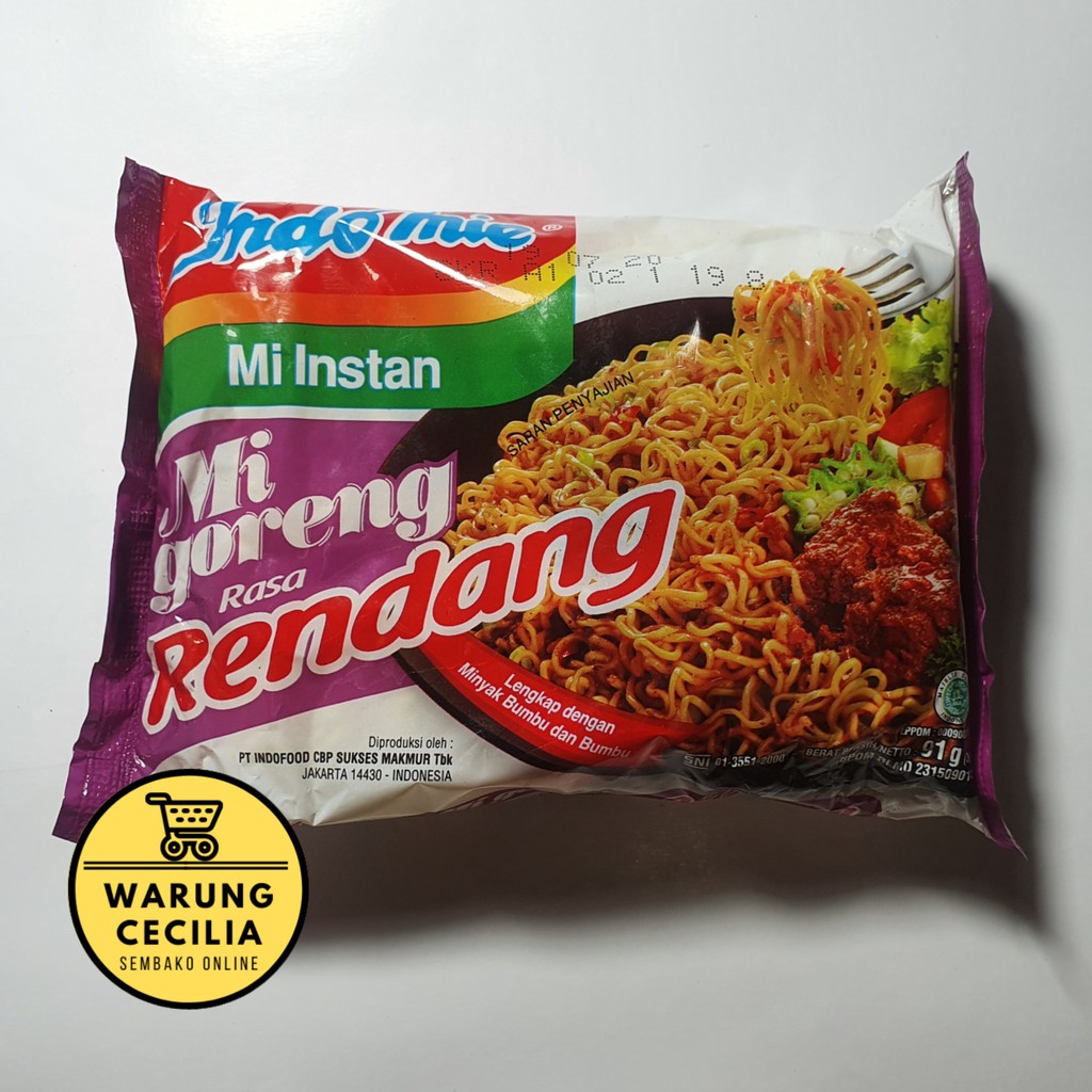 

Indomie Goreng Rendang - MIE INSTAN