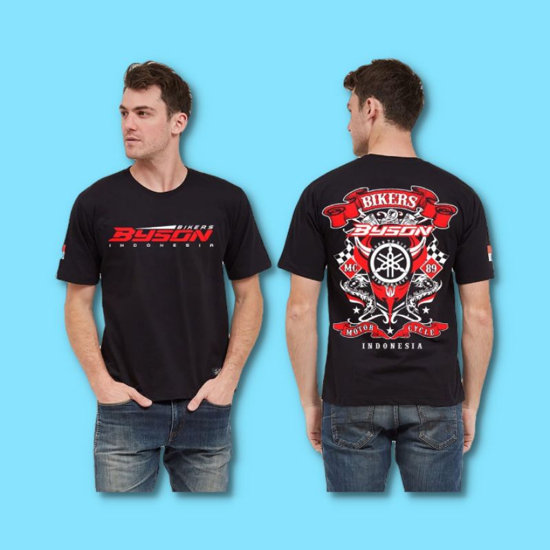 Kaos Bikers Yamaha Byson Kaos Riders Byson Kaos Byson Indonesia
