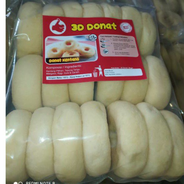 

Donat Kentang 3D isi 21