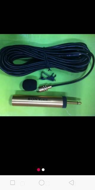 Mic clip on jepit sony SN-33 mik cocok buat imam