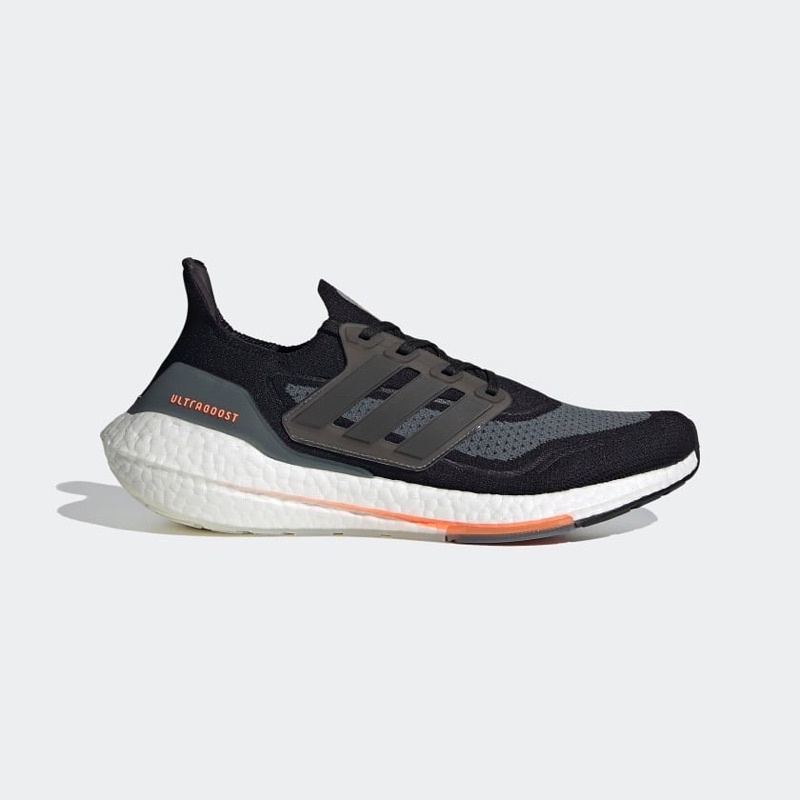 Adidas Ultraboost 21 Shoes Black Grey Original