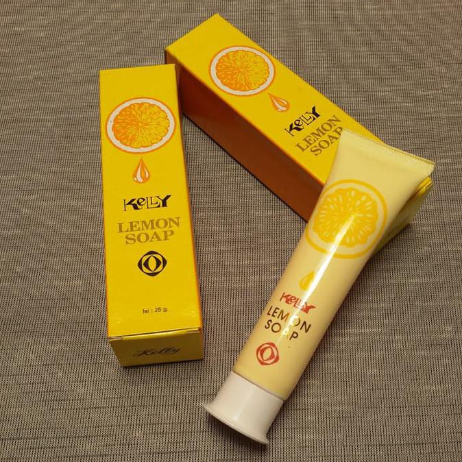 Sabun Pembersih Wajah Kelly / Sabun Perawatan Wajah Kelly Lemon Soap