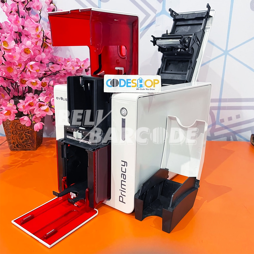 Printer ID Card Evolis Primacy Single With Duali Encoder USB + LAN