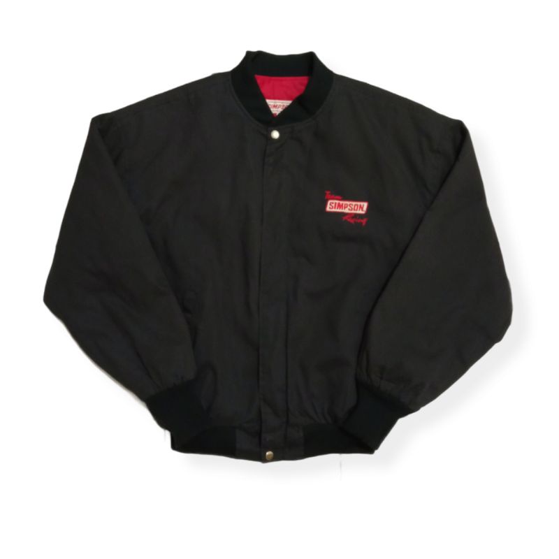 varsity bomber jaket simpson nascar jaket not yellow corn second original ❌❌SOLDOUT❌❌