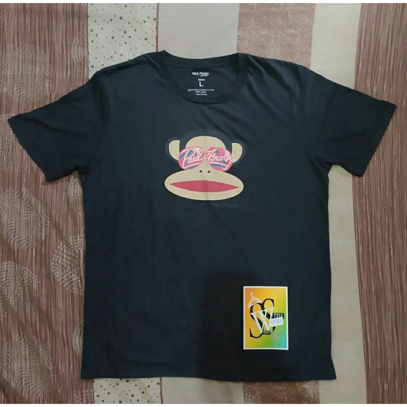 T Shirt Baju Kaos Paul Frank Second Original Thrift