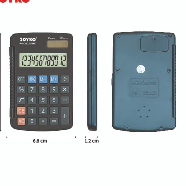 

Flash Sale Calculator Kalkulator Joyko PKC-0711HC 12 Digits ~