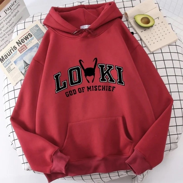 LOKY Jumper Hoodie II Sweater Hoodie AVANGER II Sweter Oblong Topi Sz M - XL ( Pria &amp; Wanita / Anak &amp; Dewasa )