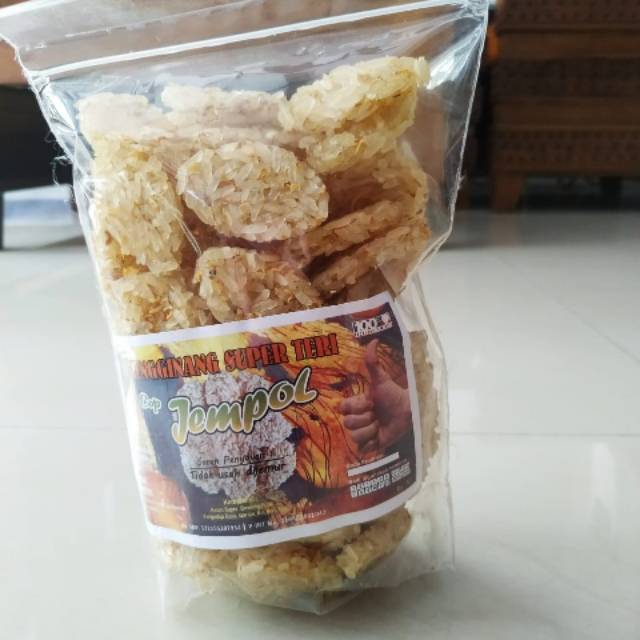 

Rengginang super teri oval || 100% gurih