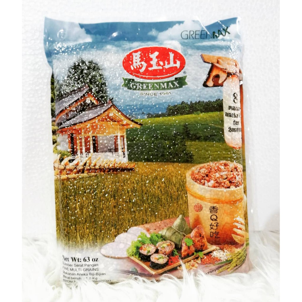

Greenmax Chinese Yam and Multigrains Rice / Sumber Serat Pangan