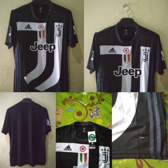 Jersey Bola JUVENTUS JJ EA Sport Hitam 2019/2020