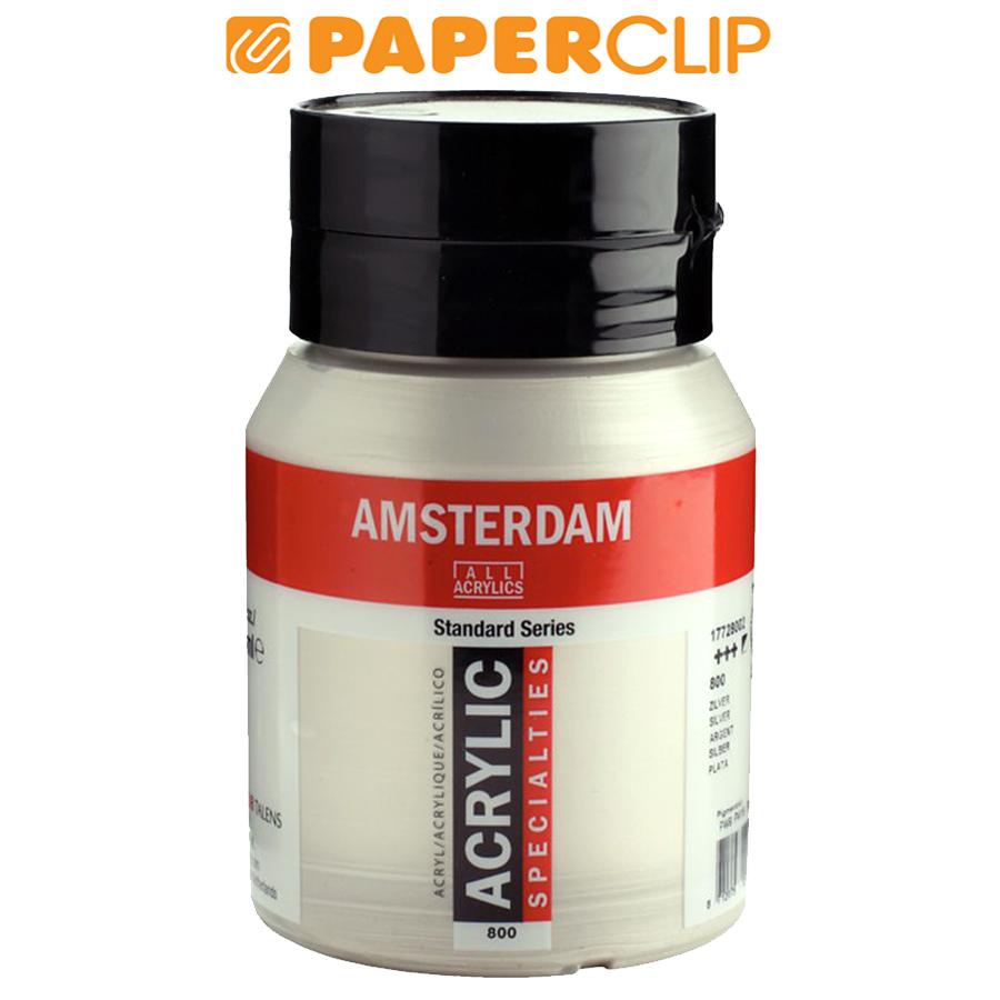 

CAT ACRYLIC AMSTERDAM 17728002AAC 500ML S2 SILVER