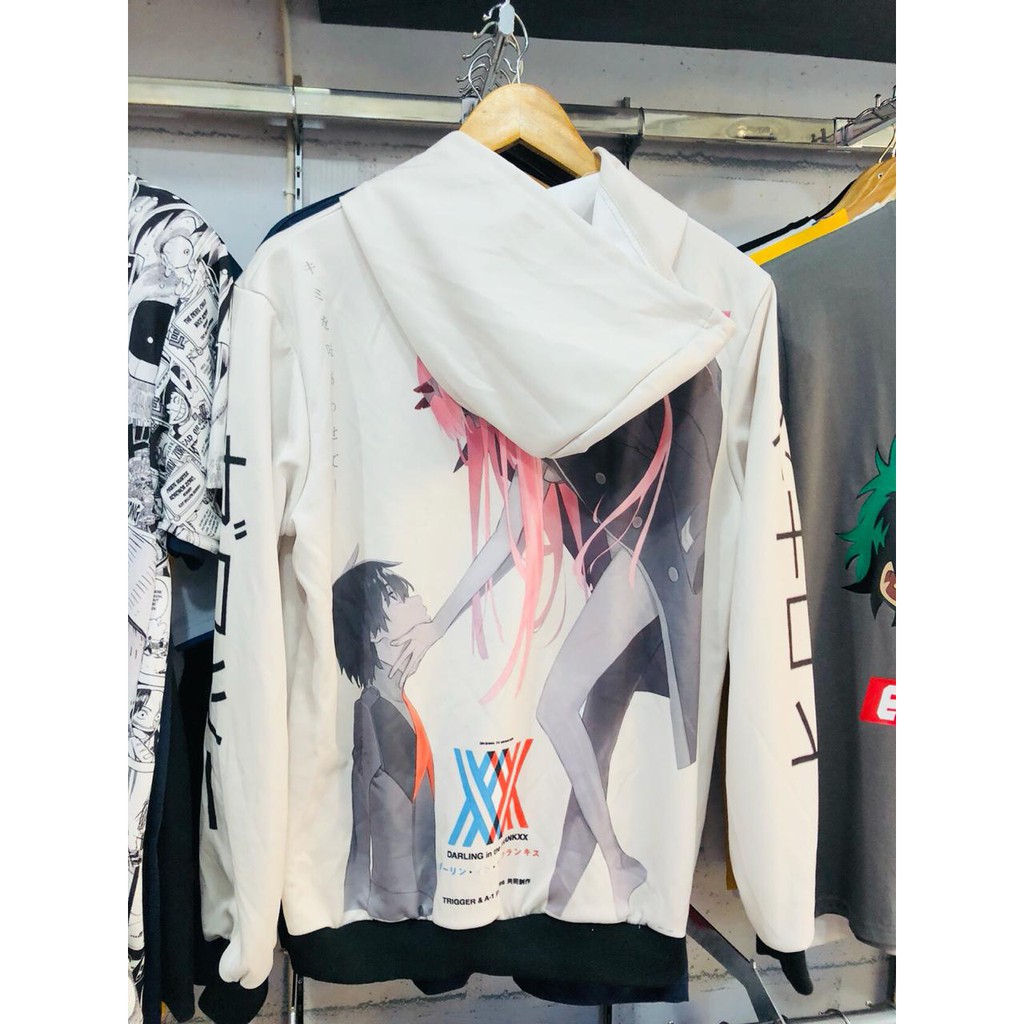 Sweater Zero Two Darling in the Franxx Cream