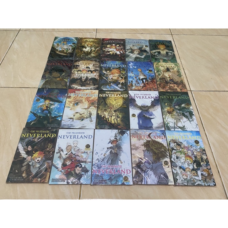 Komik The Promised Neverland SET complete