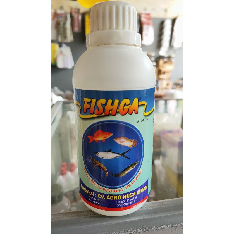 fishca antivirus dan penetral air tambak 300 ml