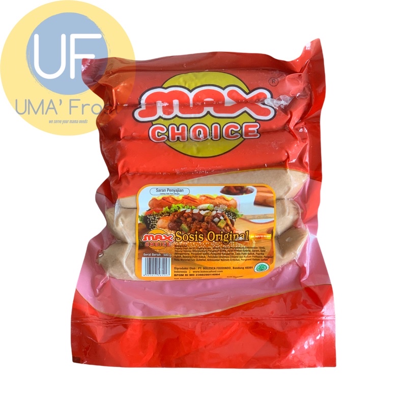 MAX CHOICE SOSIS SAPI ORIGINAL ISI 6