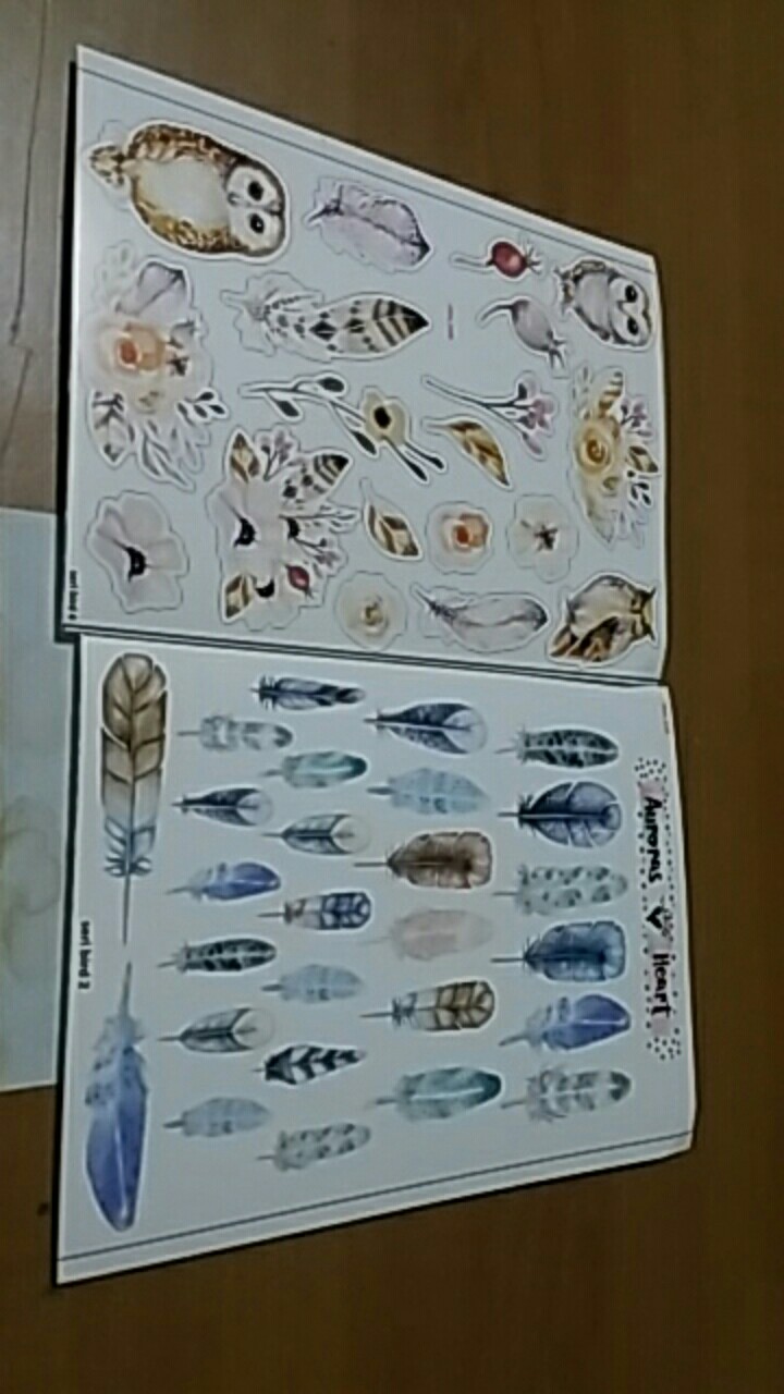 Fls1-50 Aesthetic Stiker |stiker Tumblr / Stiker Pack Aesthetic Seri Bird 1 / Stiker Hp Leptop/binde