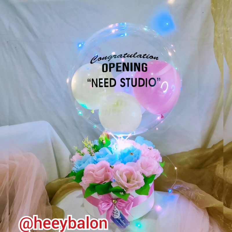 Kado/balon hot air/bouquet balon/balon ultah/buket bunga/balon ultah