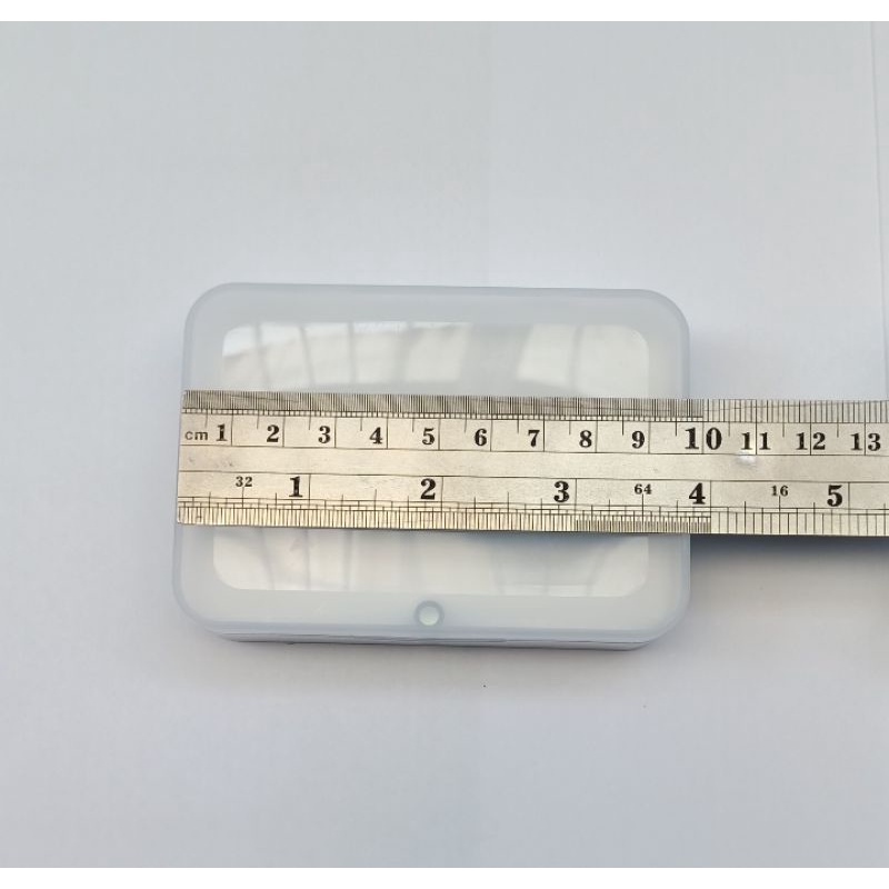 Box kotak plastic universal putih susu tutup maknet
