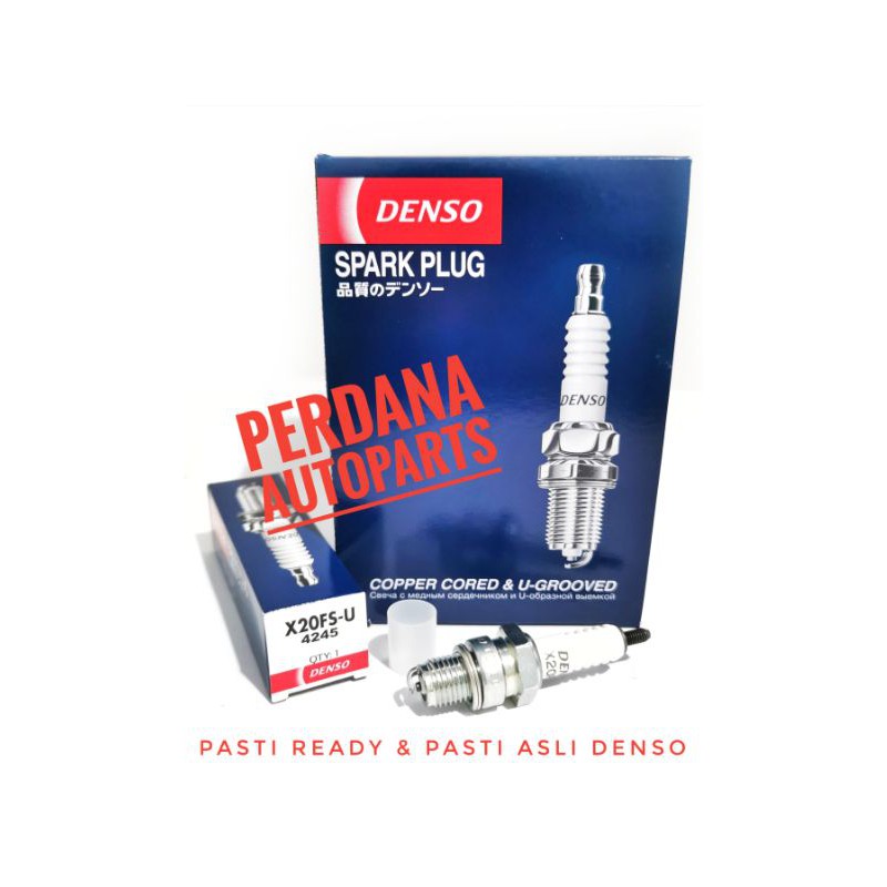 Busi DENSO X20FS-U Pasti Ready n Pasti Asli