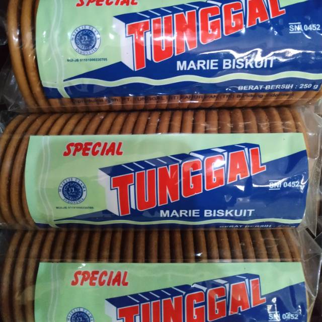 

Biskuit Mar'ie Tunggal Special 250 gram