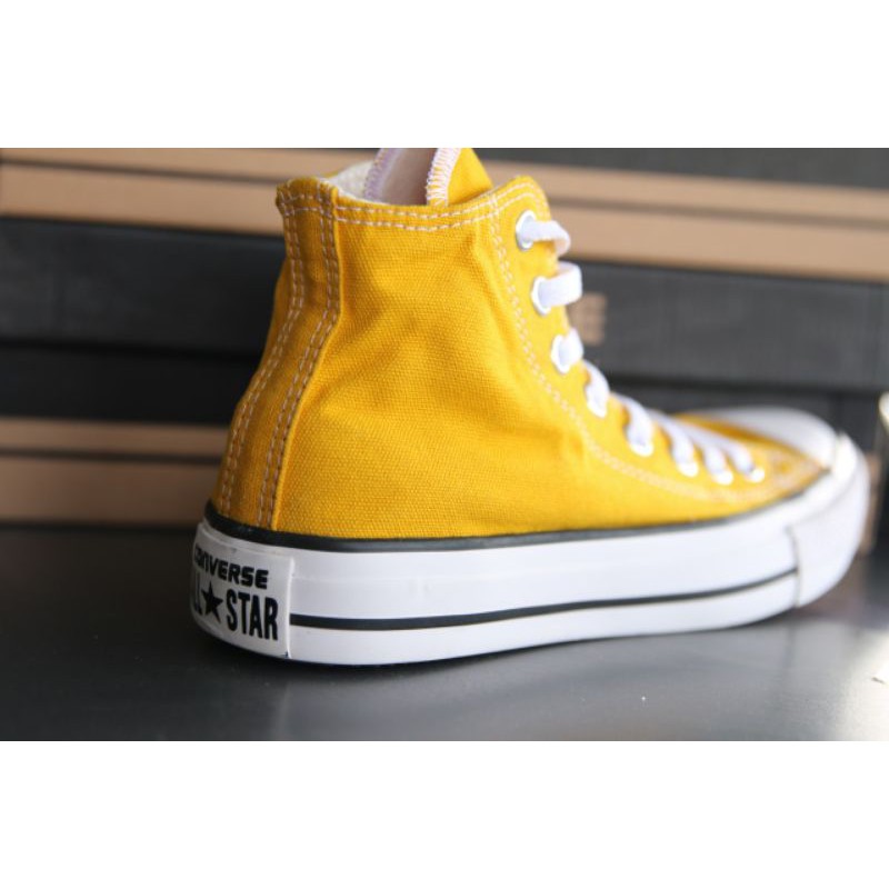 yellow chucks high top