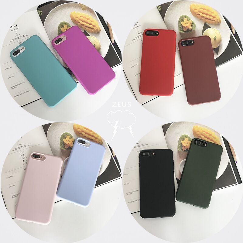 Casing Pelindung Bahan Silikon Lembut Untuk Iphone 5 5s 6 