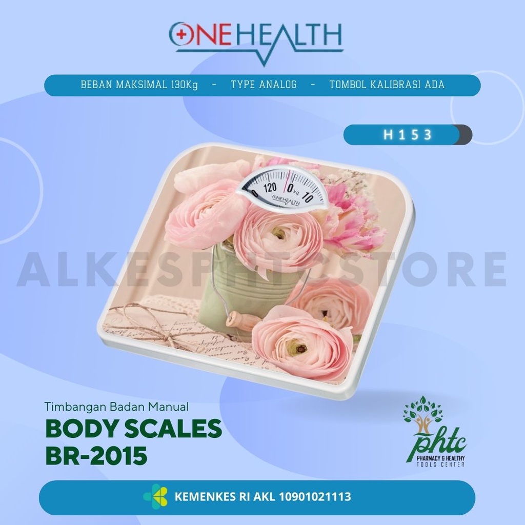 ONEHEALTH Timbangan Badan Manual BR2015