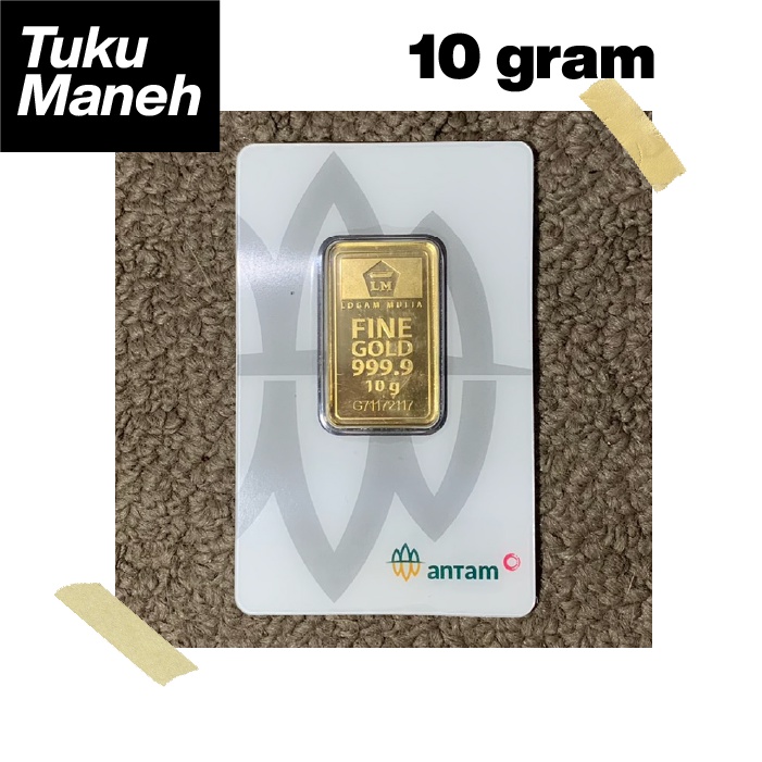 NEW PROMO ANTAM 10 GR LOGAM MULIA REDMARK 2022 / Baru ANTM LM RM 10gr GRAM 22 CERTIEYE