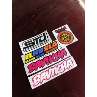 Stiker Bismania Cutting Sticker, Banyak Pilihan, Stiker