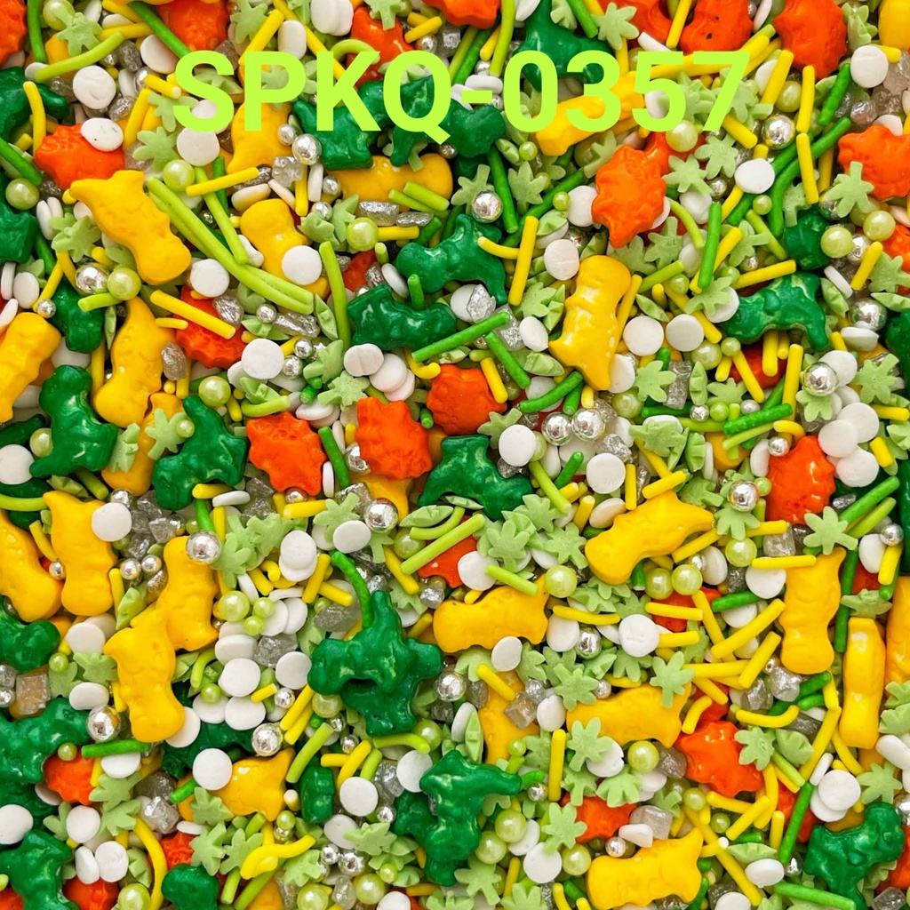 

SPKQ-0357 Sprinkles sprinkle 250gr binatang dinosaurus mix meses yamama baking grosir murah sprinkles cake dekorasi mutiara trimit decoration story sprinklestory sprinklesstory sprinkle story yamama baking