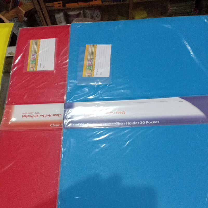 

CLEAR HOLDER POCKET JENIA 20, 40, 60 SATUAN