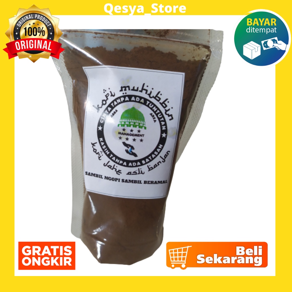 Kopi muhibbin rasa jahe asli Banjar kopi bubuk kopi Hitam