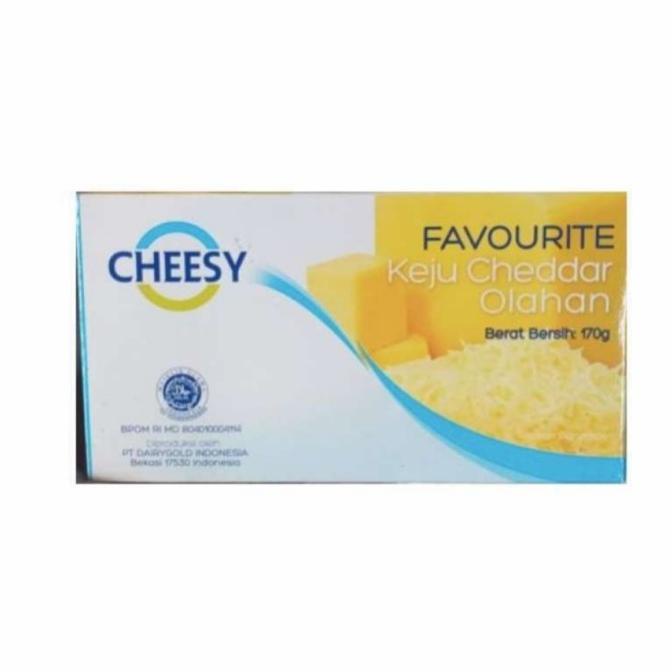 

Tokocabang Cheesy Favourite Cheddar Cheese 180gr / Keju Cheddar chedar bakernbar99 Kualitas Baik