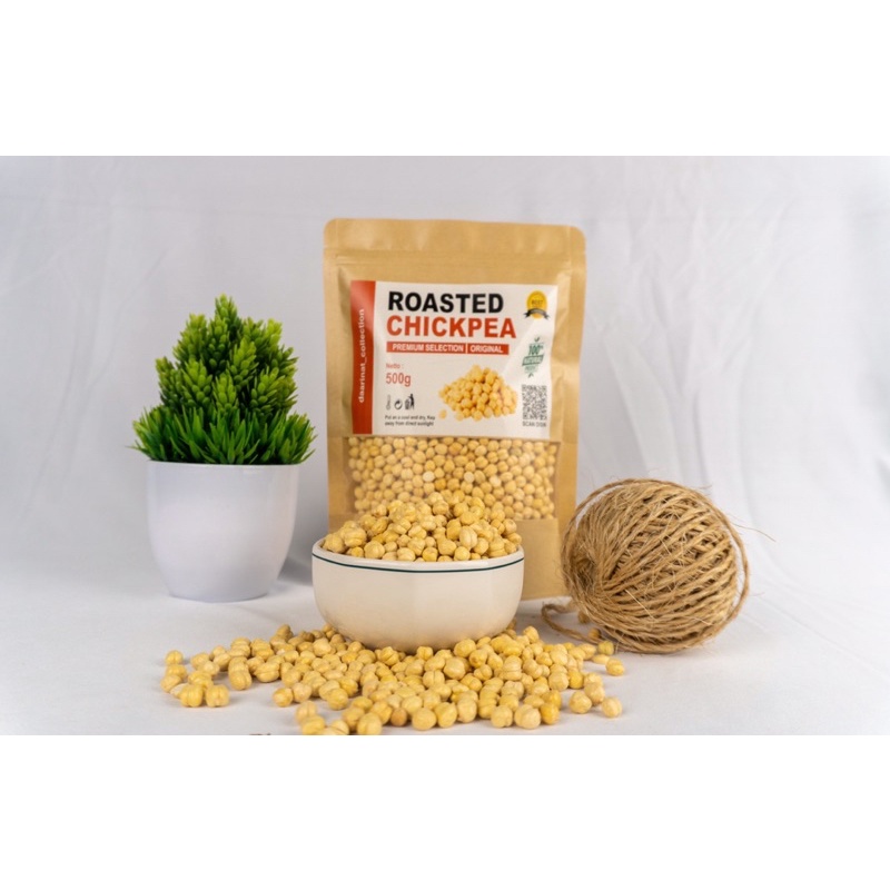 Kacang Arab Chikpeas Roasted  500 GRAM / Kacang Jagung