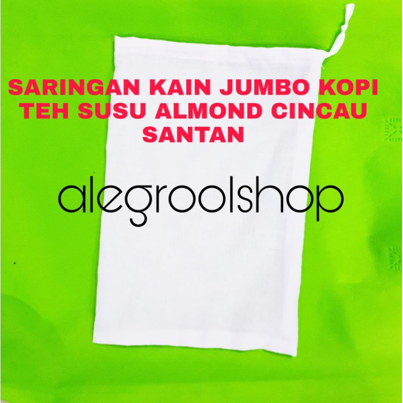 JUMBO!!Saringan Kain Jumbo Susu Almond/Kacang Kedelai/Santan/Serbaguna