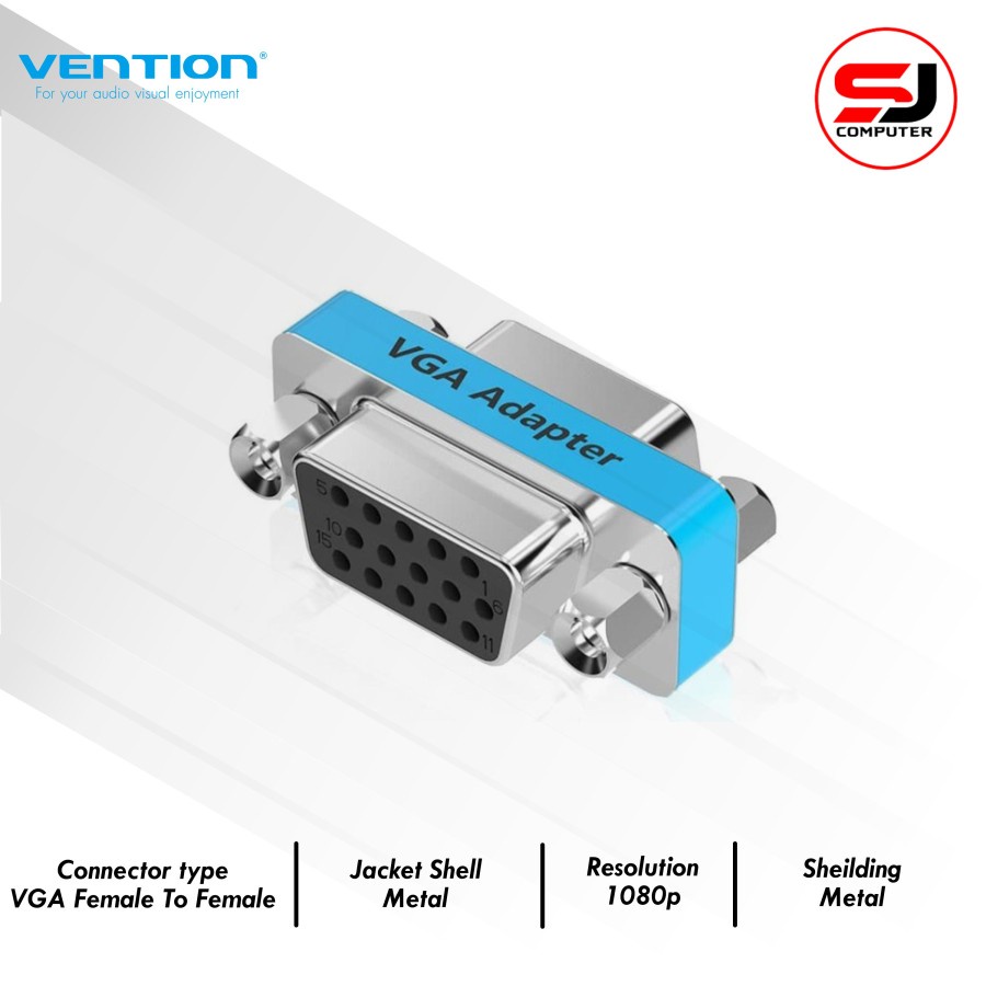 Vention DDCI0 Adapter Gender VGA Female to Female