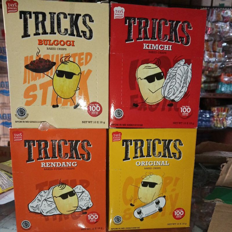 

Tricks 10 pcsx18g per box