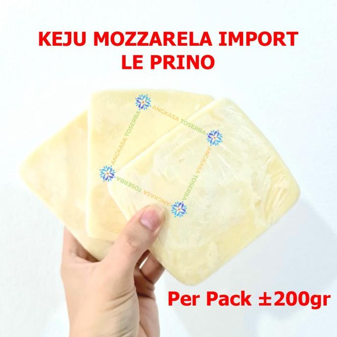 

Buruan Serbu] Keju Mozzarella Import 100 Gram Mozarella Mozza Keju Blok