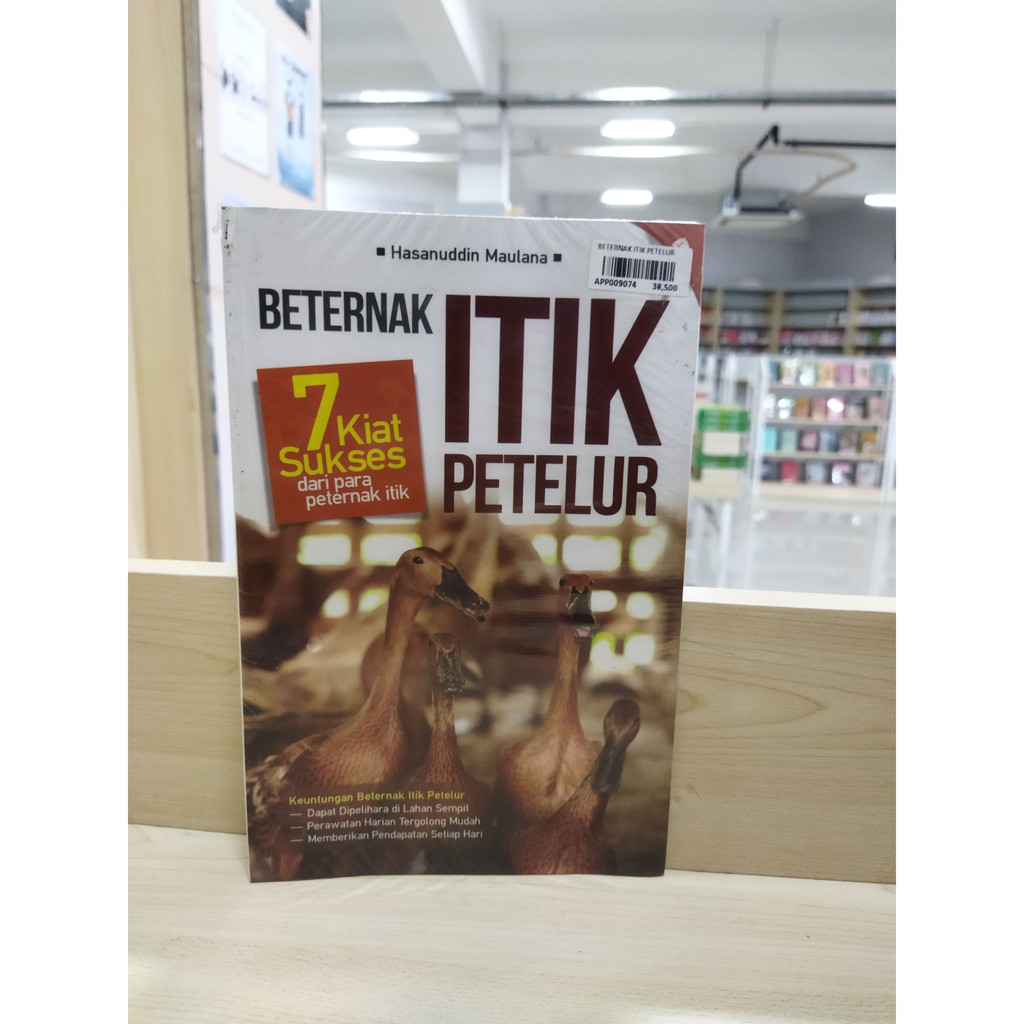 Jual Buku Pertanian Berternak Itik Petelur Penerbit Agromedia Pustaka Penulis Hasanuddin