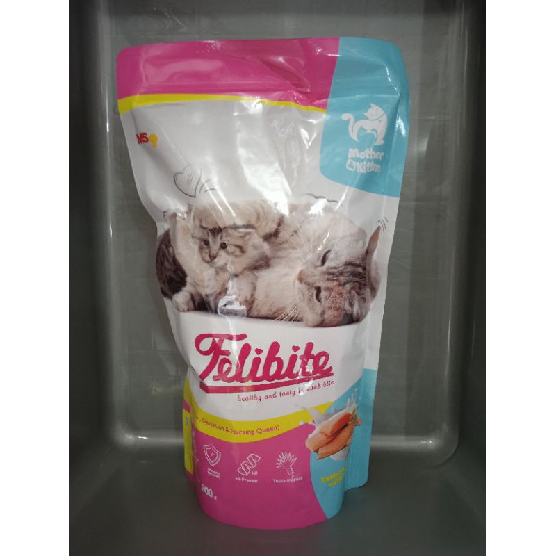 Makanan kucing felibite mother &amp; kitten 800gr freshpack