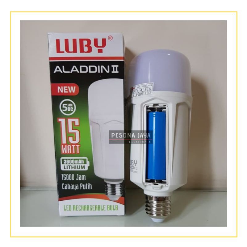 lampu emergency / lampu aladin LUBY 15watt
