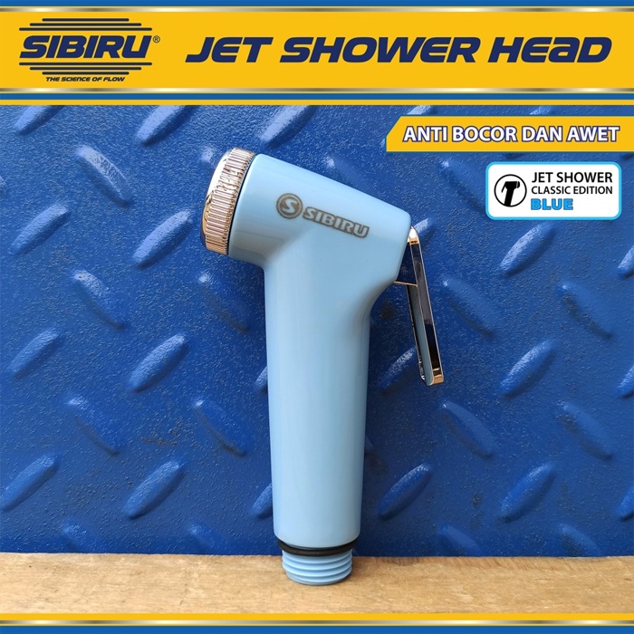 Kepala Jet Shower Kloset Toilet Kamar Mandi / Bidet Head Cebok Semprotan Toilet Closet WC - Biru