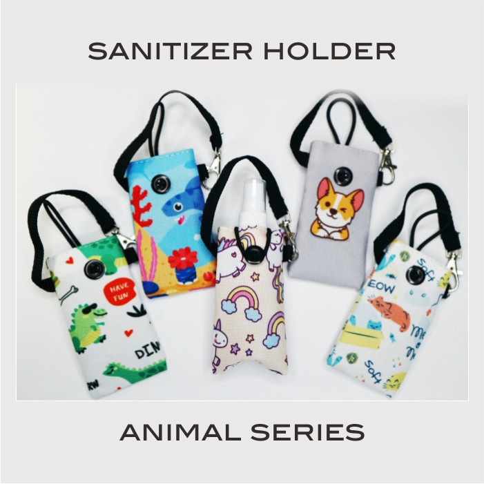 Gantungan Hand Sanitizer / Tempat Hand Sanitizer Gantungan Tas / Gantungan Sanitizer Animal