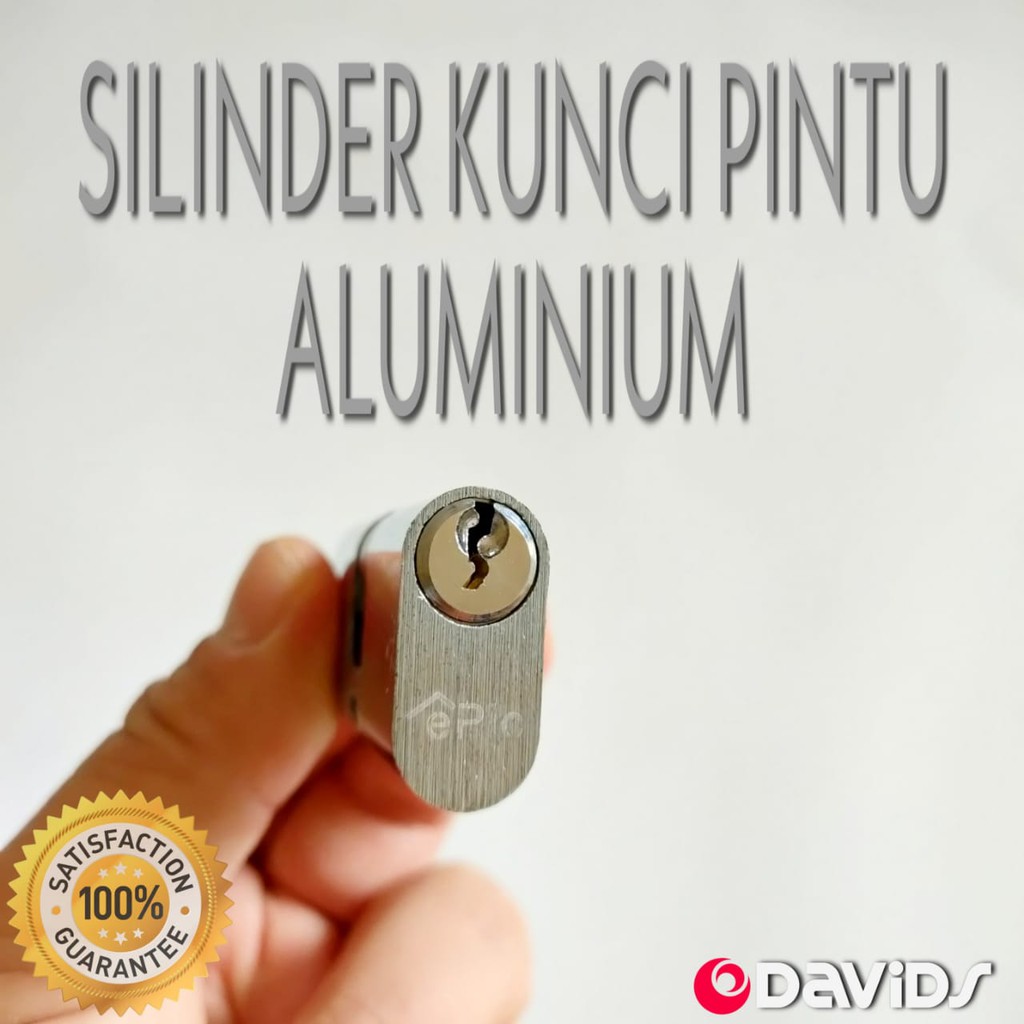 Cylinder Silinder kunci pintu alumunium