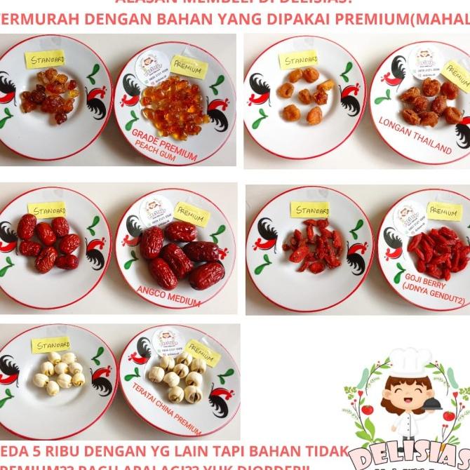 

PEACH GUM DESSERT LENGKAP ISI KOMPLIT DAN BANYAK 430G