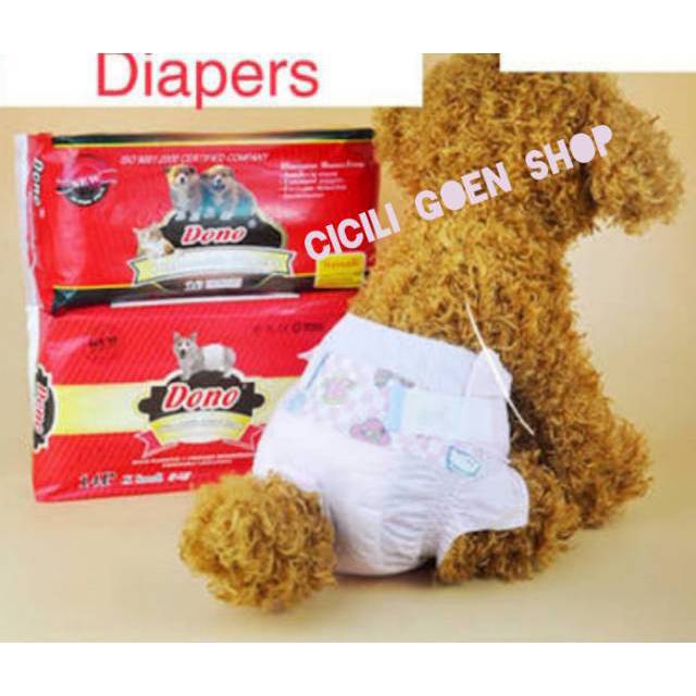 Diapers Pampers Popok Celana hewan Loops Mens Anjing kucing Betina diaper