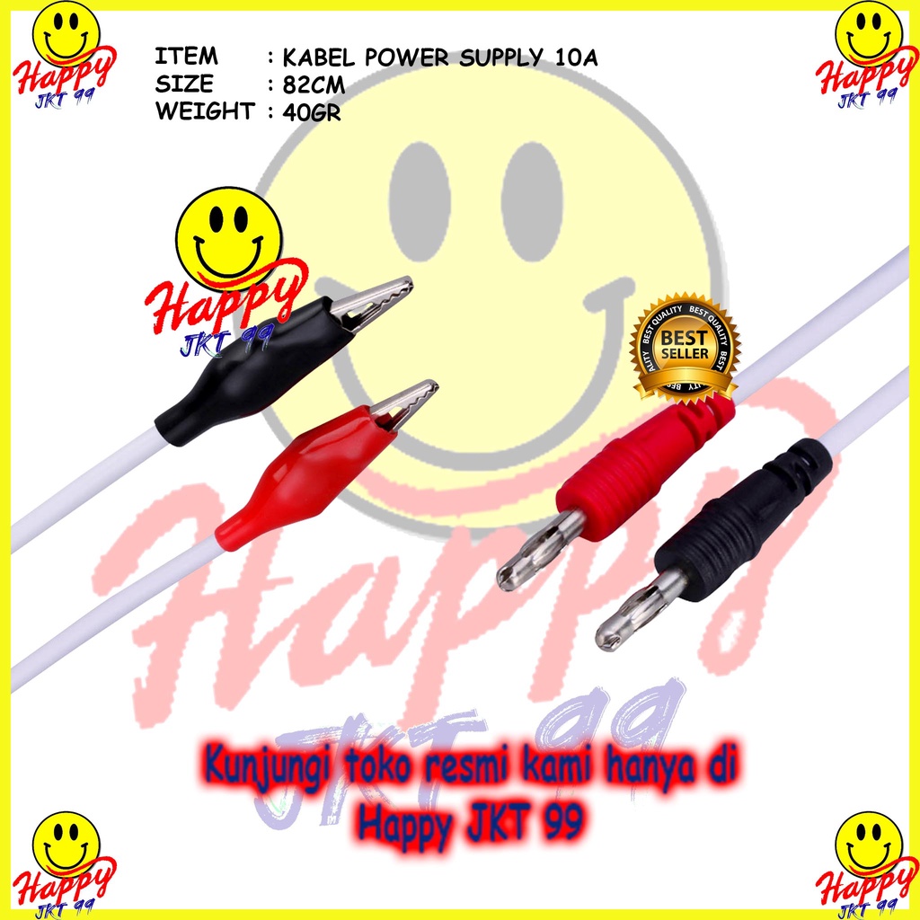 KABEL POWER SUPPLY OSS TEAM 10A KABEL CATU DAYA 10 AMPERE ORIGINAL